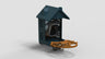 Minikey bird feeder with camera with 2solar panel