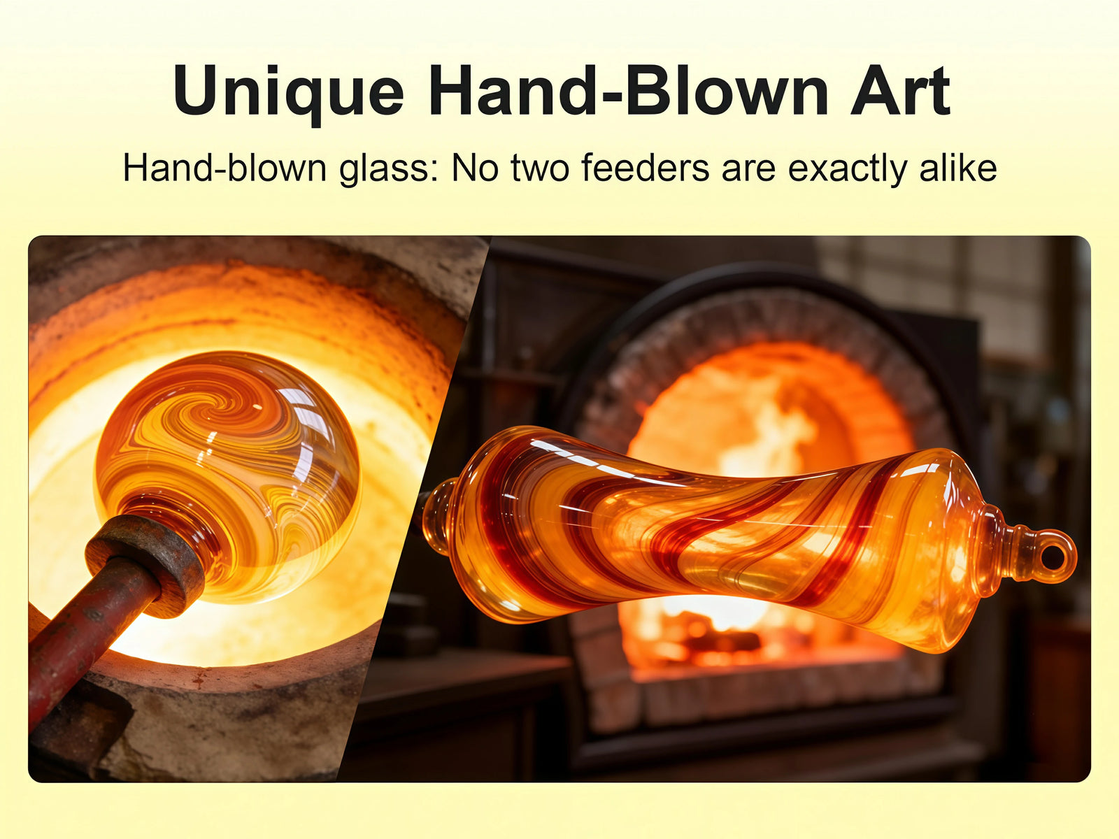 Unique Hand-Blown Art
