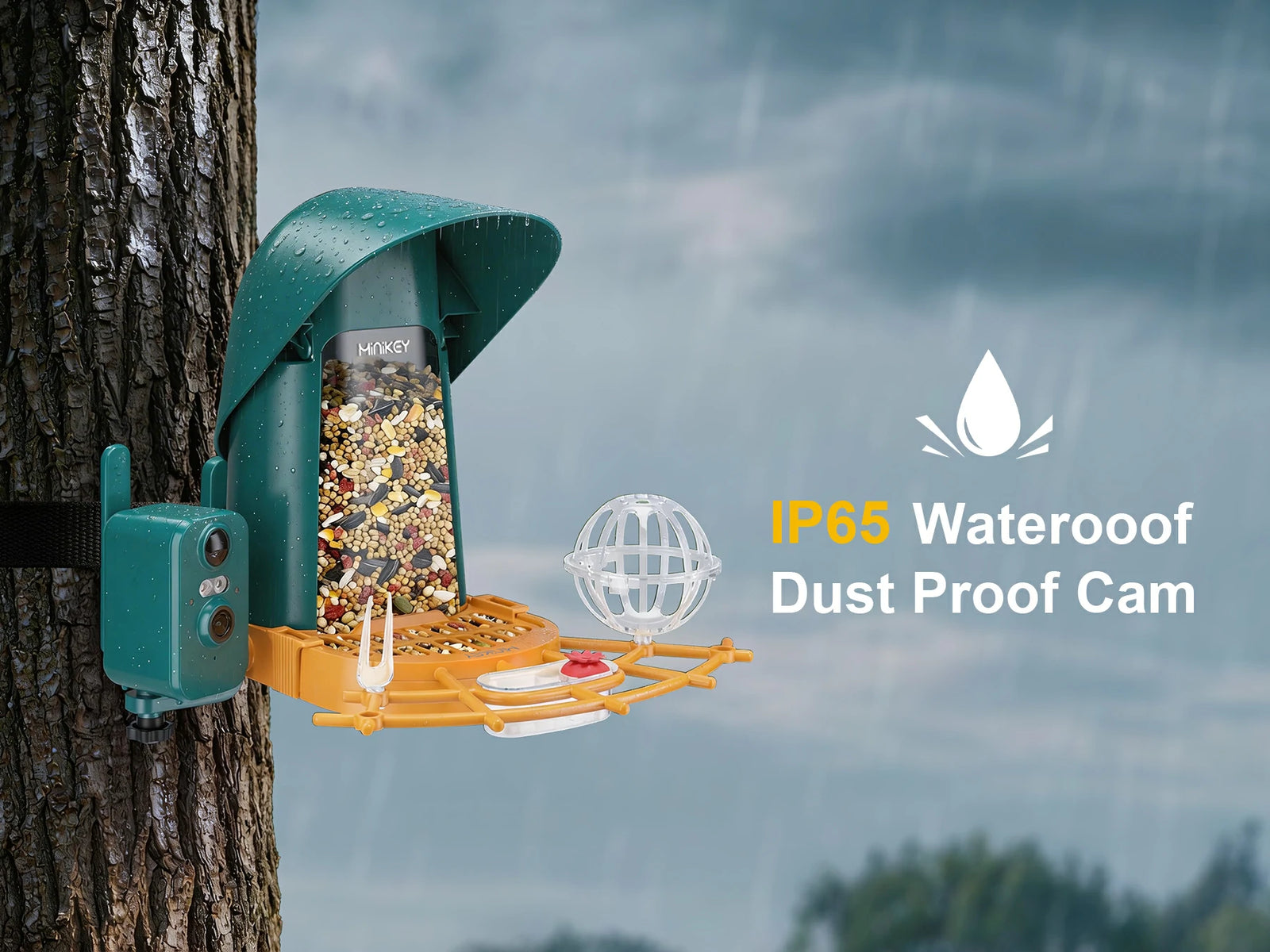 IP65 Weatherproof & Dust-Proof